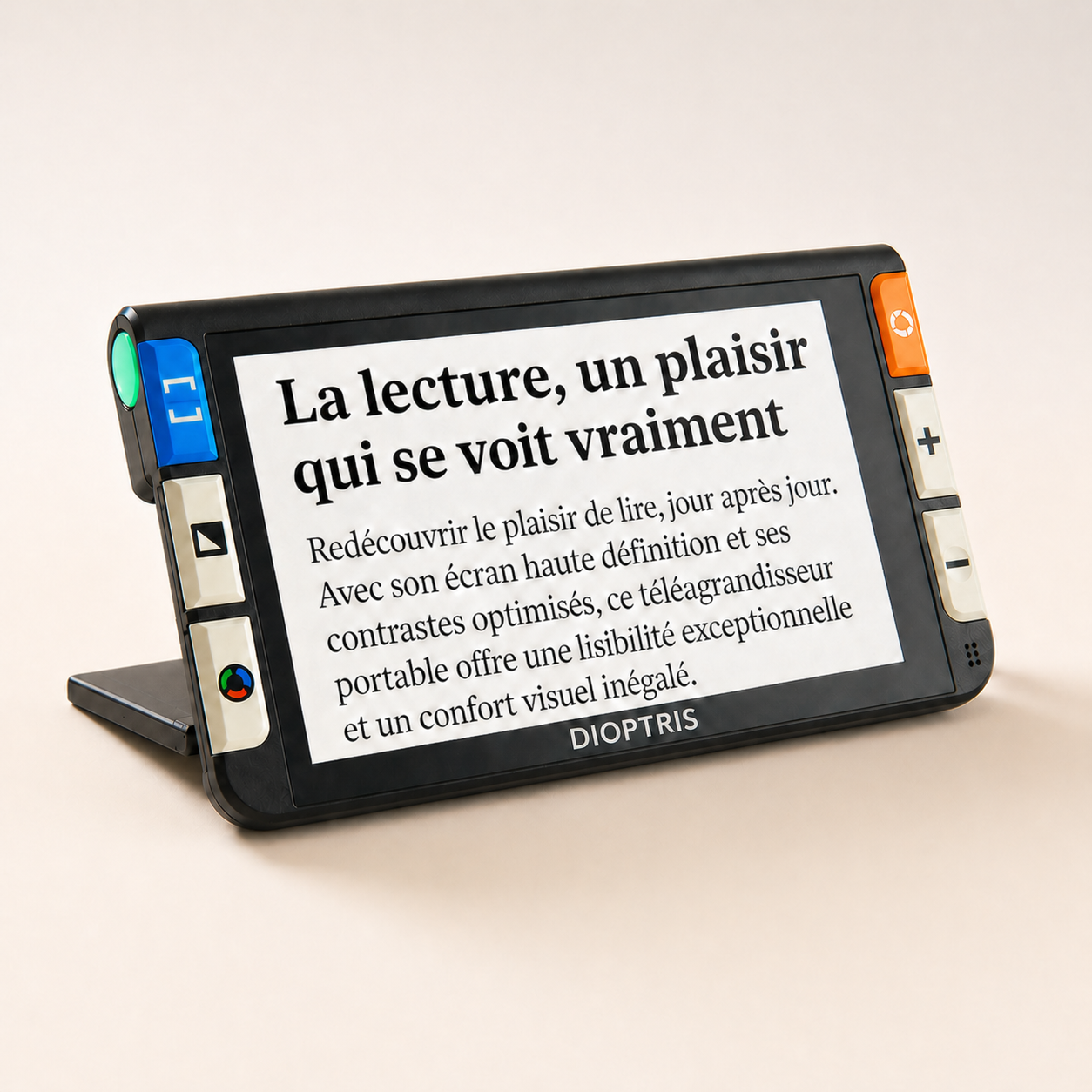 Dioptris Lector – Loupe électronique pour mieux lire