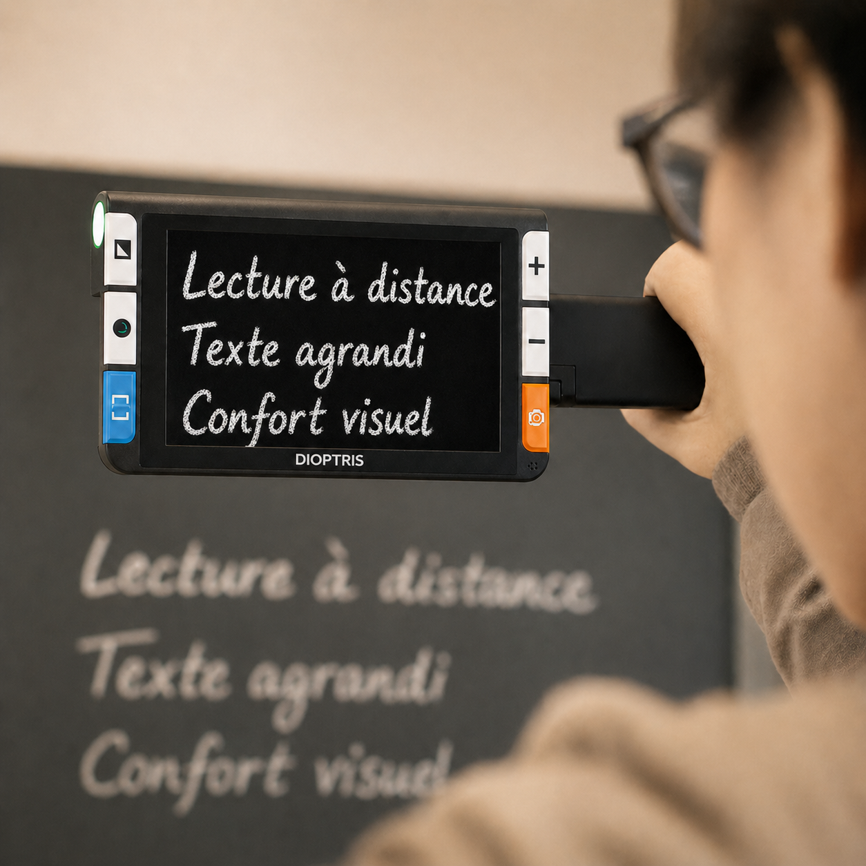 Dioptris Lector – Loupe électronique pour mieux lire